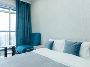 Квартира Комфортная Двухкомнатная с Видом на Реку