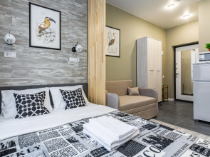 Апартаменты InHome24 Стильные Апартаменты С Евроремонтом в ЖК Скандинавия