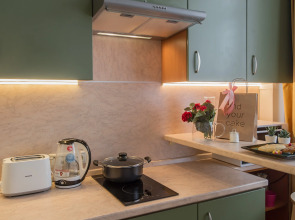 Квартира GM Apartments Стильная Трехкомнатная на Бульварном кольце