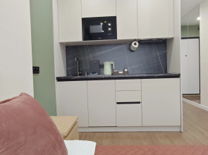 Апартаменты с видом на парк с двумя раздельными кроватями, кухней, ПММ в 10 минутах от центра Нижнего Новгорода