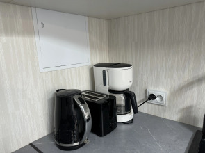 Квартира Студия с камином у парка