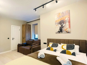 Апартаменты с видом на сосновый парк рядом с морем