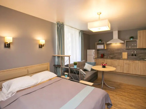 Квартира New Horizon Ovechkin Apartments Aquamarine  рядом с Московским вокзалом