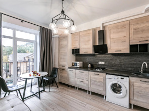 Апартаменты Жасмин от Ирины Савельевой - С лаундж-зоной и балконом- В курортной зоне- У входа в верхний Национальный парк