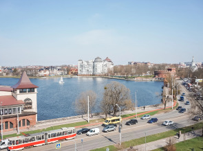 Апартаменты Zoya Apart в центре с видом на Верхний пруд и музей Янтаря