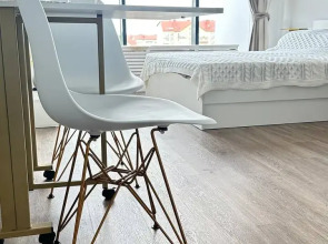 Квартира Бело-золотая Студия