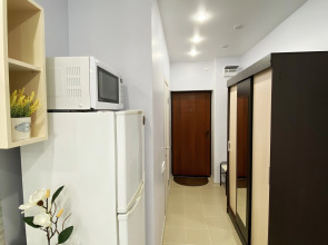 Апартаменты студия на Зеленом бульваре 19 на 24 этаже