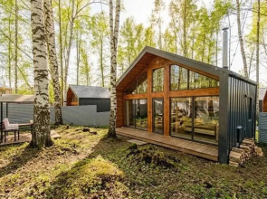 Kottedzh 55m2 V Kazani V Lesu S Russkoy Baney Private house