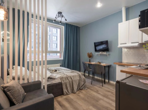 Апартаменты Студия с Видом на Город в ЖК Одинград