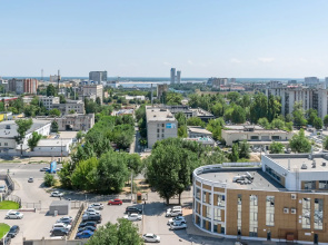 Квартира на Grand Avenue с видом на Волгу