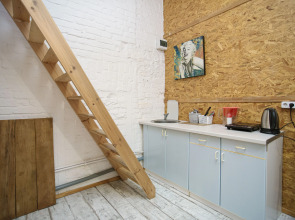 Квартира УK АТМОCФЕPА  Эклектика  Студия с дизaйнеpским ремонтом в Историчecком Цeнтре Яpоcлавля