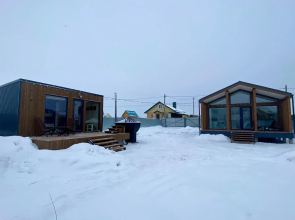 Частный дом Барн-хаус с сауной и чаном