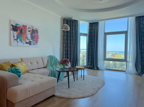 Dvuhkomnatnye Akvamarin s Vidom na More b Basseynom №403 Apartments