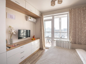 Апартаменты TopHouse на Можжевеловой 18, 17 этаж