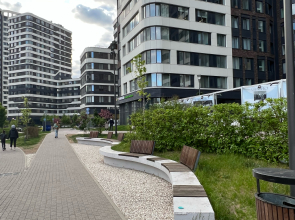 Квартира Уютная с большим балконом в новом ЖК Символ