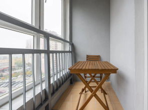 Апартаменты с двумя спальнями, в центре города, у канатной дороги