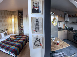 Апартаменты рядом с мостом через Большую Невку