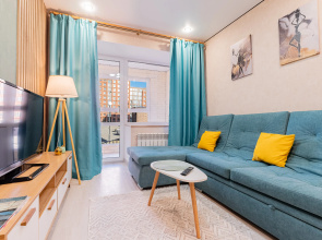 Apartamenty Stil'naa Evrotreska s Retro-Proigryvatelem