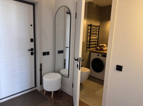 Квартира Новая 1-комнатная квартира с видом на Волгу