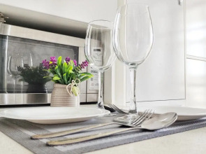 Квартира студия с видом на Амур и город