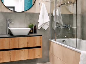 Квартира Aparts Pro Дизайнерская видовая студия у Волги в ЖК Галактика на 20 этаже