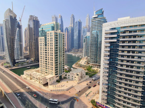 Apartments Marco Polo - 1BR with Marina Views Near Metro & Marina Mall