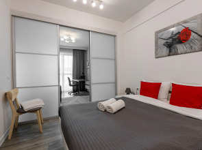 Апартаменты с уютным балконом