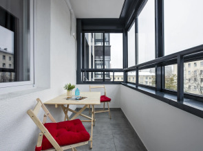 Great view 2-rooms Apartment 2 Min Walk to Raykin Plaza 2