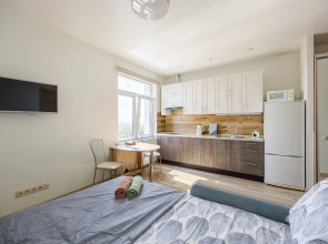 Квартира Студия на 30-ом Этаже с Видом на Лес