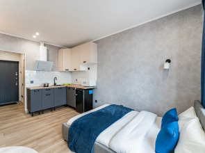 Апартаменты Студия на 23 Этаже с Видом на Москву