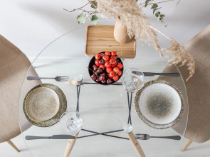 Апартаменты Бежевые в центре с кондиционером