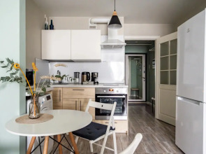 Квартира City view на Металлистов Satin home