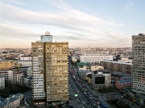 Great view on Kremlin 2 rooms apartment 23 floor