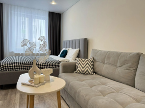 Prosvescheniya 9, Ufa. Dvukhkomantnaya Flat