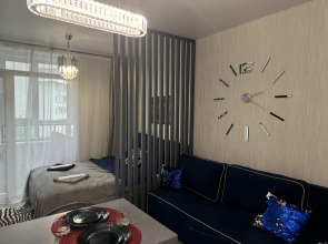 Квартира Студия с камином у парка