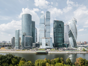 Квартира GM Apartments Шикарная Двушка в Москва Сити в Башне Око