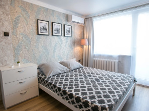 Апартаменты с видом на закат и крыши