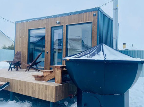 Частный дом Барн-хаус с сауной и чаном