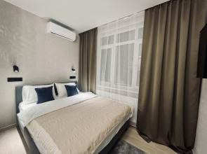 Апартаменты Unique Apart Бисквит рядом с Ледовой ареной Груздева, КРИРПО и ТЦ Гринвич на Молодежном 19а