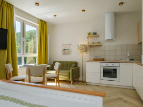 Апартаменты Уютная и новая студия в Кудепсте