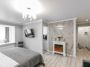 Квартира Королевская кровать с камином