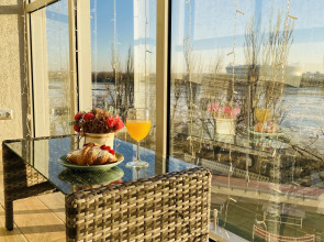 Квартира в жк Аквамарин с видом на реку Дон и стадион Ростов-Арена