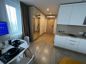 Студия уютная 1 минута до метро Технопарк