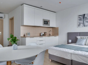 Апартаменты Luce Apartment с видом на город