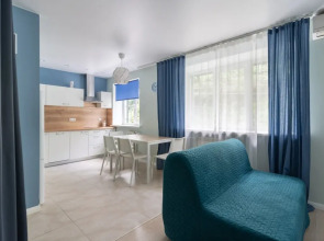 Апартаменты классическая студия с двуспальной кроватью и диваном