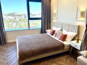 Квартира Студия Друзья с панорамным видом