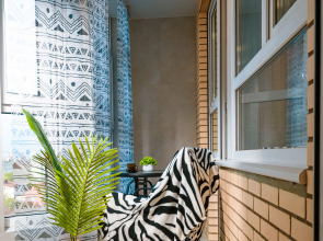 Квартира Просторная и светлая с видом на море