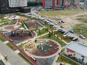 Апартаменты Студия KrasLoft в ЖК Притяжение на двоих