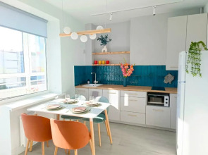 Апартаменты Рыба-Кит в современном комплексе на Яблоневой