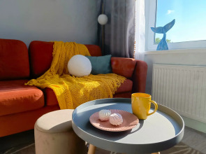 Апартаменты Рыба-Кит в современном комплексе на Яблоневой